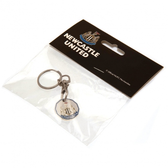 Newcastle United brelok trolley coin keyring