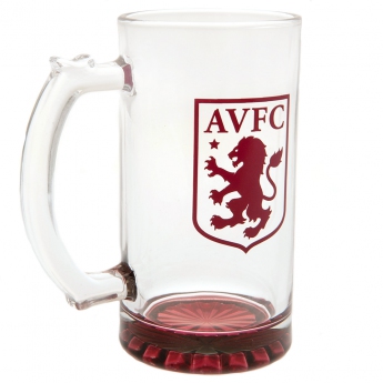 Aston Vila szklanka stein glass tankard