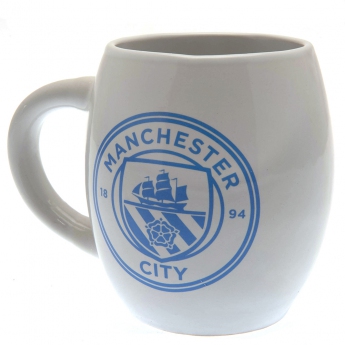 Manchester City kubek tea tub mug white