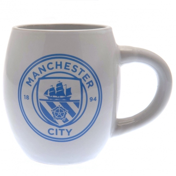 Manchester City kubek tea tub mug white