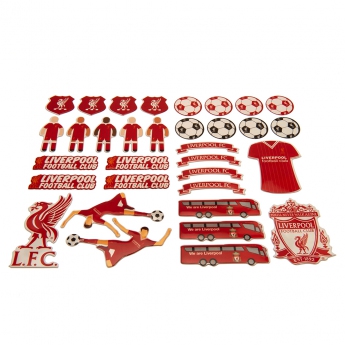 Liverpool zestaw naklejek super sticker set