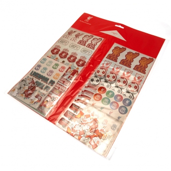 Liverpool zestaw naklejek super sticker set