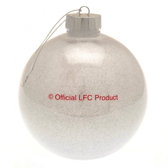 Liverpool ozdoby świąteczne giant glitter bauble