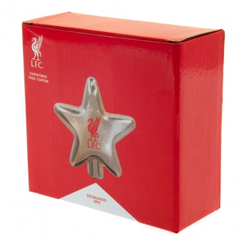 Liverpool ozdoby świąteczne gold tree topper
