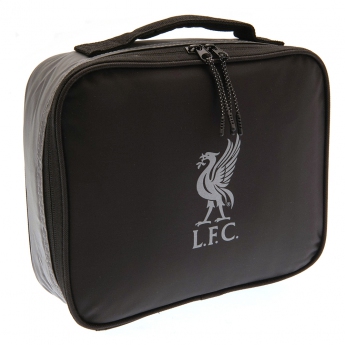 Liverpool torba na posiłek black and silver lunch bag