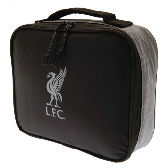 Liverpool torba na posiłek black and silver lunch bag