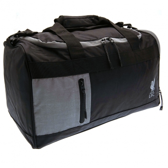 Liverpool torba na ramię black and silver holdall