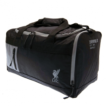 Liverpool torba na ramię black and silver holdall