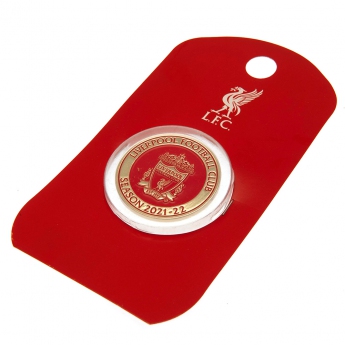Liverpool moneta pamiątkowa 2021-22 season coin