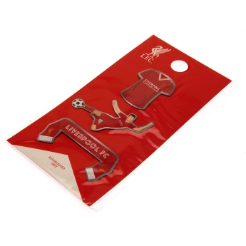 Liverpool zestaw magnesów 3pk fridge magnet set