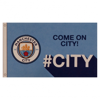 Manchester City flaga flag sl