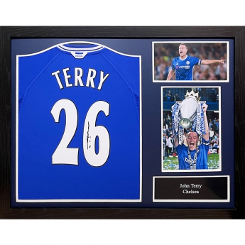 Słynni piłkarze koszulka w antyramie Chelsea FC 2000 Terry Signed Shirt (Framed)