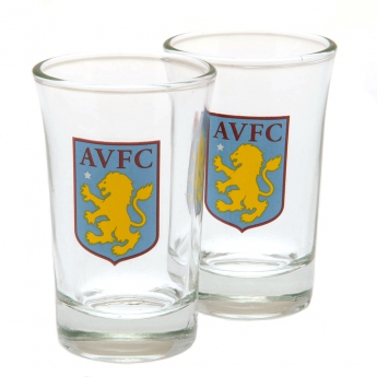 Aston Vila zestaw 2 kieliszków 2pk shot glass set