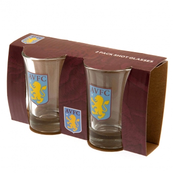 Aston Vila zestaw 2 kieliszków 2pk shot glass set