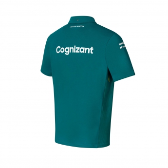 Aston Martin męska koszulka polo green F1 Team 2022