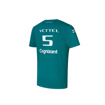 Aston Martin koszulka męska Vettel green F1 Team 2022