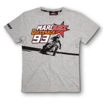Marc Marquez T-shirt męski grey DirtTrack