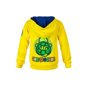 Valentino Rossi dziecięca bluza z kapturem yellow 46