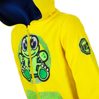 Valentino Rossi dziecięca bluza z kapturem yellow 46