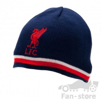 FC Liverpool czapka zimowa red and blue