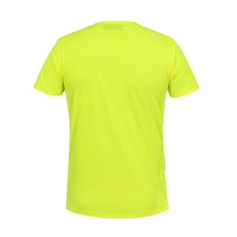 Valentino Rossi koszulka męska yellow logo VR46 black Core