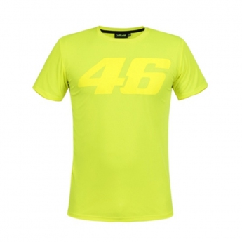 Valentino Rossi koszulka męska VR46 core yellow number yellow