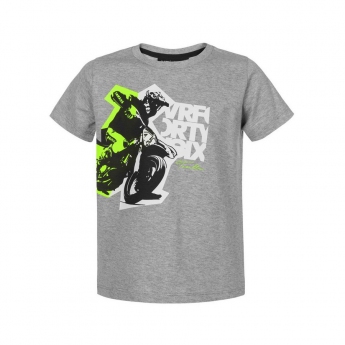 Valentino Rossi koszulka dziecięca grey Life Style 2019