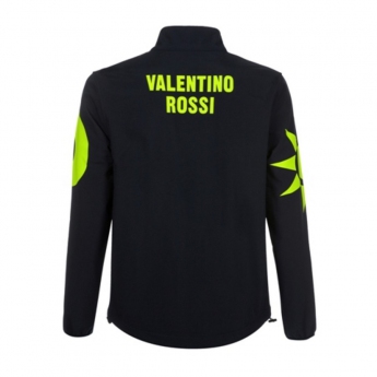 Valentino Rossi kurtka męska black softshell Classic (Sole e Luna) 2019