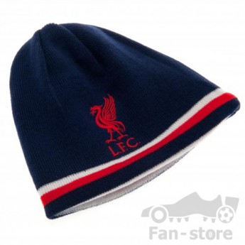 FC Liverpool czapka zimowa red and blue
