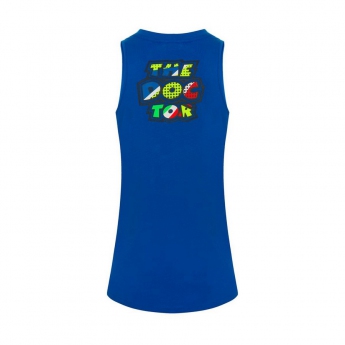 Valentino Rossi podkoszulek damski blue Classic (Pop Art) 2019