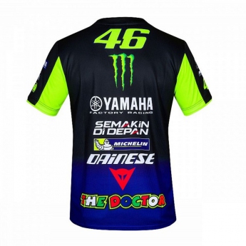 Valentino Rossi koszulka męska VR46 - Yamaha replica 2019