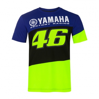 Valentino Rossi koszulka męska VR46 - Yamaha Dual 2020