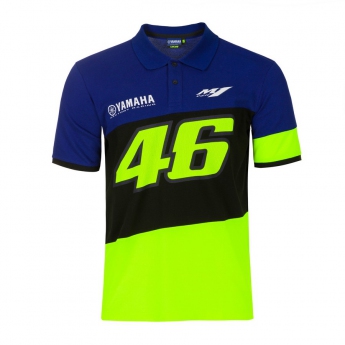 Valentino Rossi męska koszulka polo VR46 - Yamaha Dual 2020