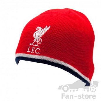 FC Liverpool czapka zimowa red and blue