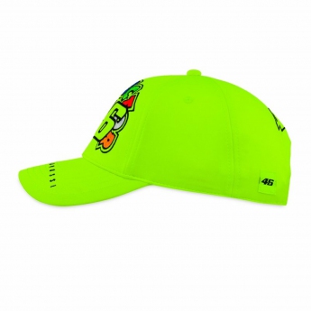 Valentino Rossi czapka baseballówka VR46 - The Doctor yellow 2022