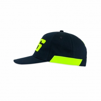 Valentino Rossi dziecięca czapka baseballowa VR46 - Classic black 2022
