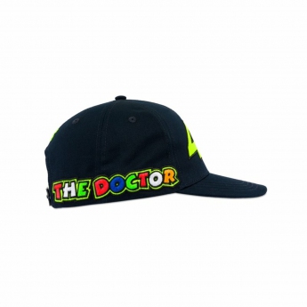 Valentino Rossi dziecięca czapka baseballowa VR46 - Classic black 2022