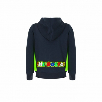 Valentino Rossi dziecięca bluza z kapturem VR46  -  Classic black 2022