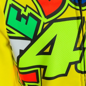 Valentino Rossi dziecięca bluza z kapturem VR46  -  The Doctor yellow 2022