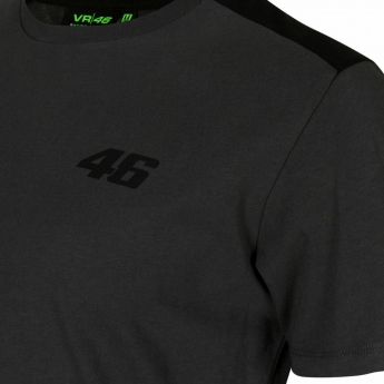 Valentino Rossi koszulka męska VR46 - Core tre black 2022
