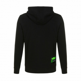 Valentino Rossi męska bluza z kapturem VR46  -  Dual Monster Energy black 2022