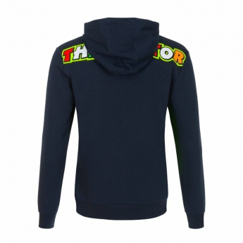 Valentino Rossi męska bluza z kapturem VR46  -  Classic black 2022