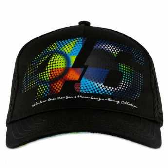 Valentino Rossi czapka baseballówka VR46  -  Sun and Moon black 2022