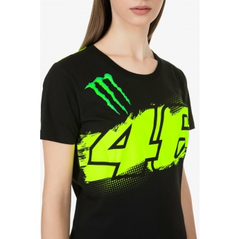 Valentino Rossi koszulka damska Monza 46 Monster Energy black 2022