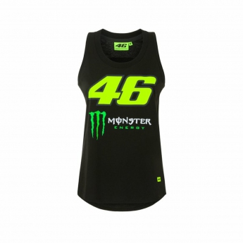 Valentino Rossi podkoszulek damski VR46  -  Dual Monster Energy black 2022