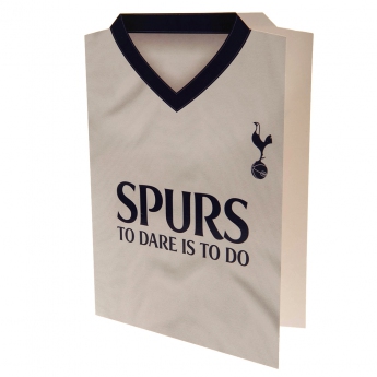 Tottenham życzenia Blank Card Shirt