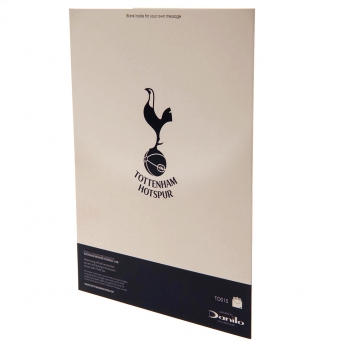Tottenham życzenia Blank Card Crest