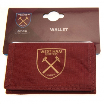 West Ham United portfel Nylon Wallet CR