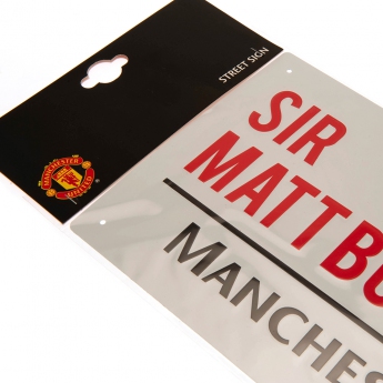 Manchester United metalowy znak Street Sign MB