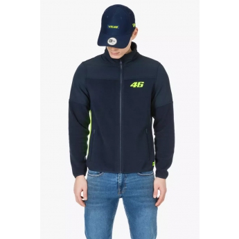 Valentino Rossi bluza męska Polar fleece blue 2022
